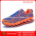 2016 newest brand hotselling Blade outsole sport shoes, Customized flyknit running blade shoes